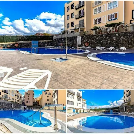 Two Bedroom Duplex With Pool And Ocean View In Costa Adeje Lejlighed *